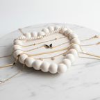 4-Piece Gold Anti-Tarnish Necklace Combo