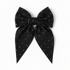 Sparkly Fabric Hair Bow – Random Colour