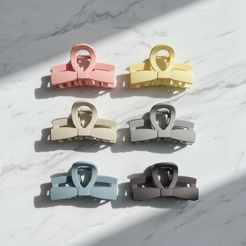 Matte Hair Claw Clip | Random Color | Single Piece