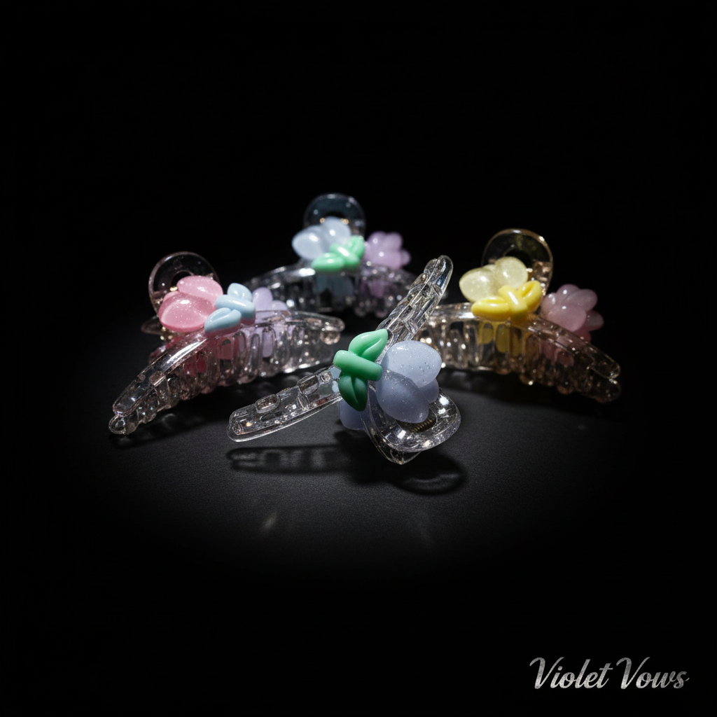 Tulip Flower Hair Claw Clip | Random Color