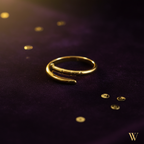 Gold Nail Wrap Open Cuff Ring | Anti-Tarnish
