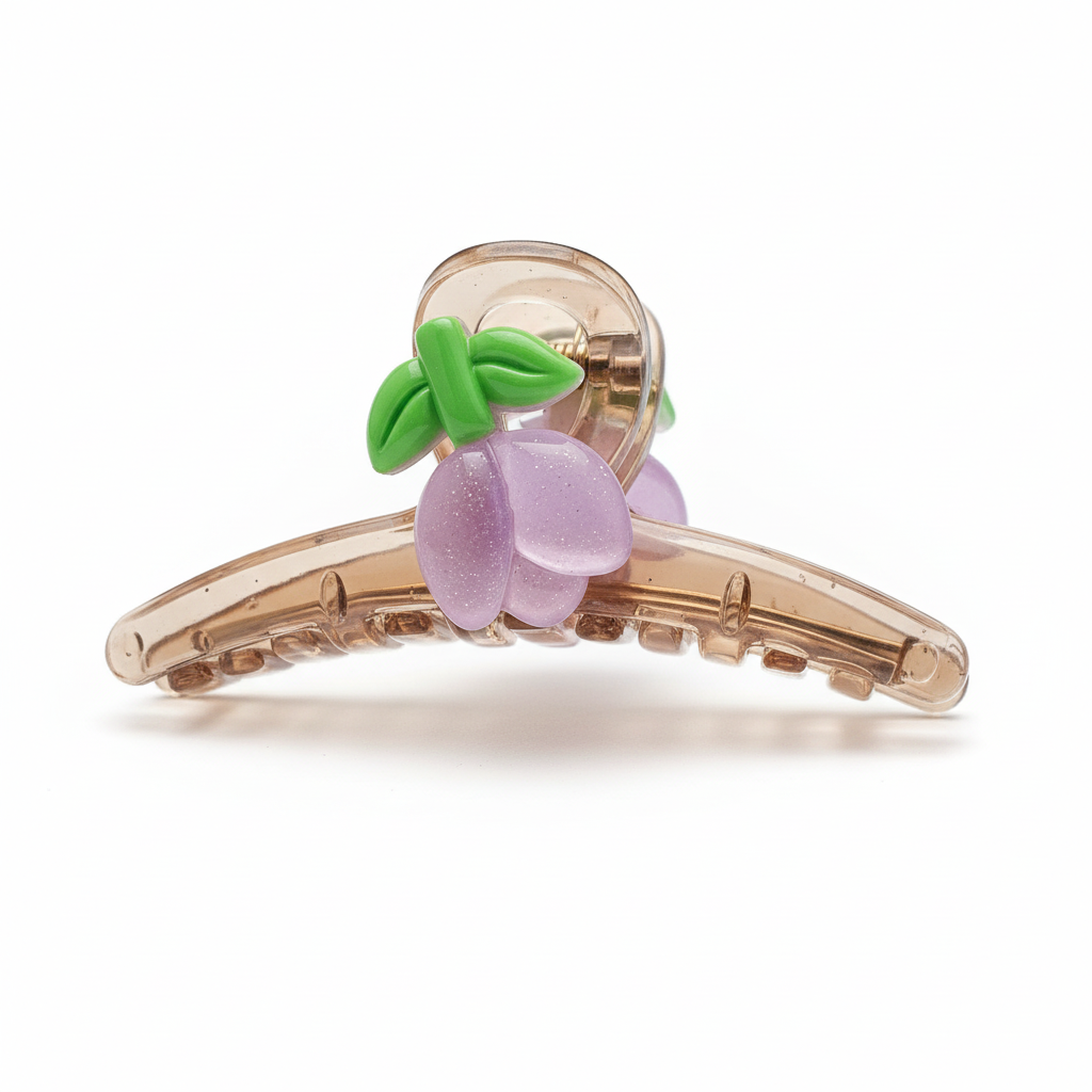 Mini Flower Snap Hair Clip – Random Colour
