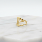 Gold Snake Coil Ring