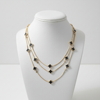 Gold Layered Clover Necklace