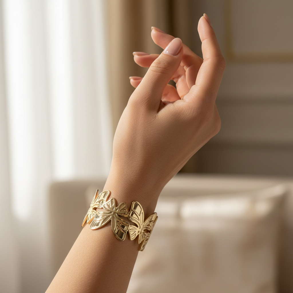 Lifestyle image on wrist