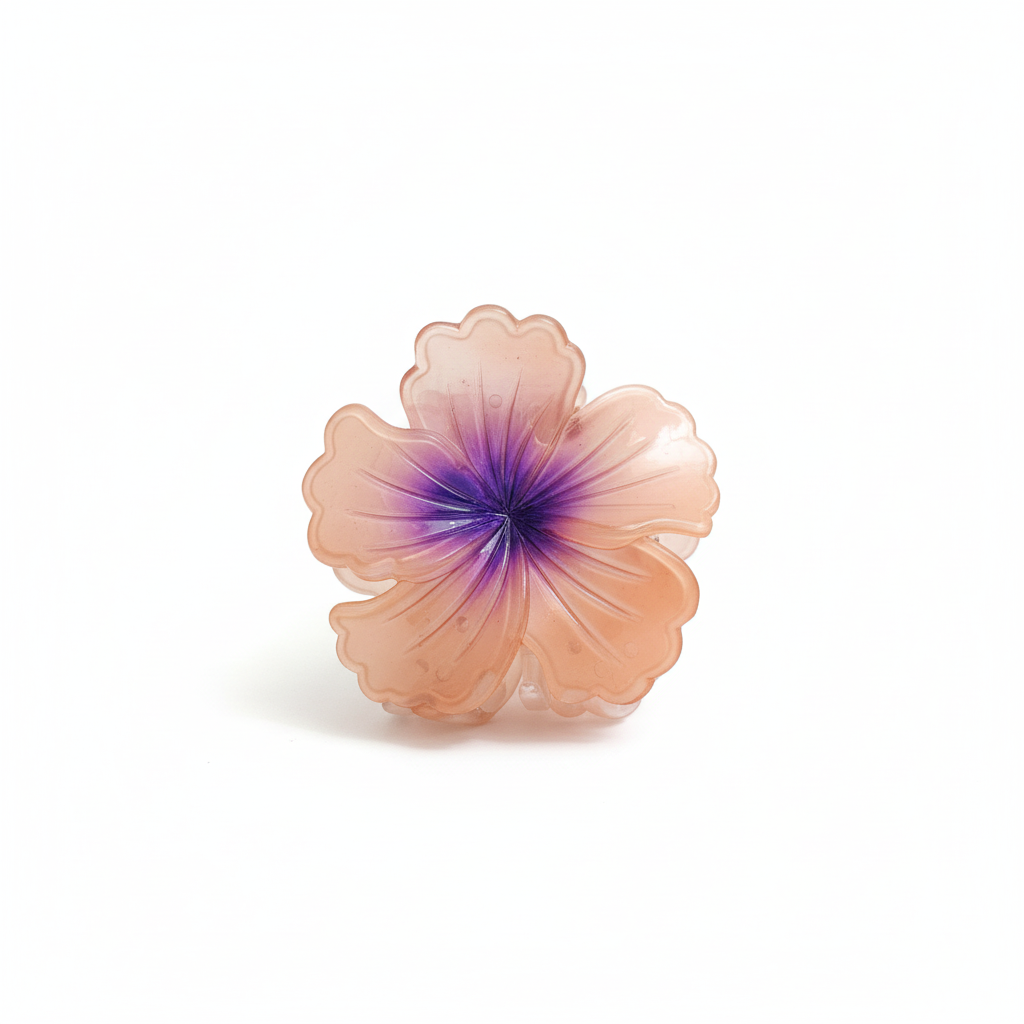 Peach-Purple Gradient Clip