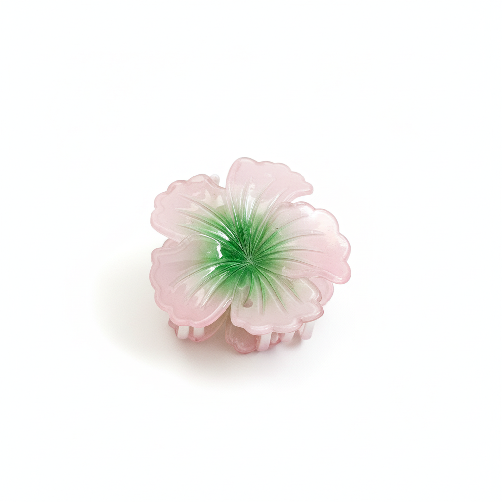 Pink-Green Gradient Clip