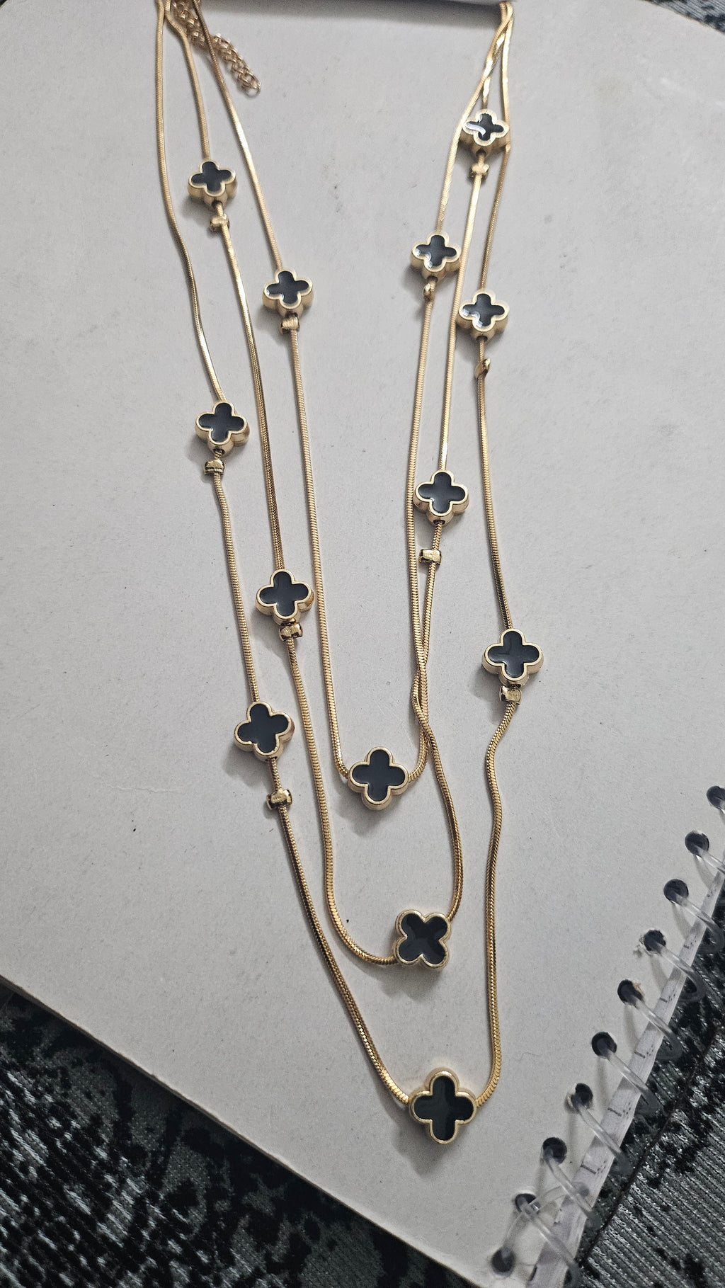 Gold Layered Clover Necklace