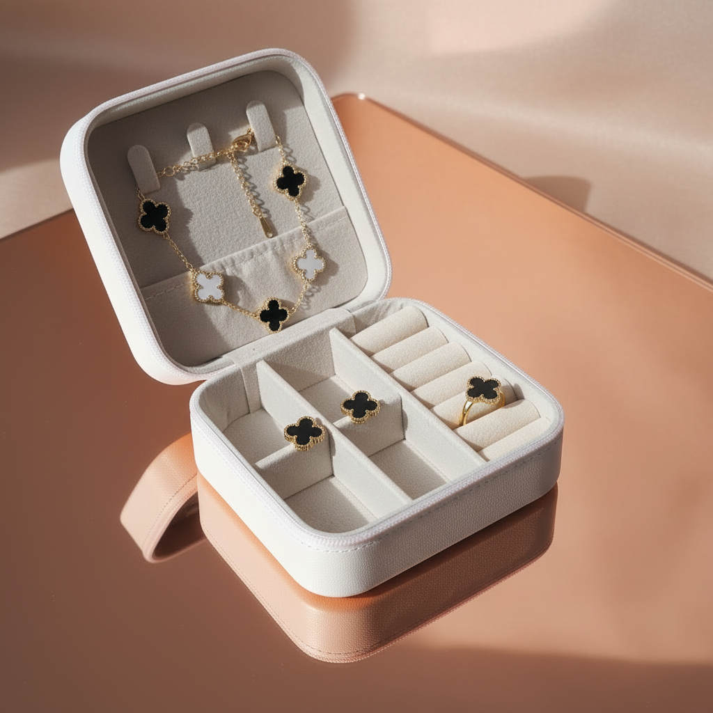 Rose gold mirror glamour